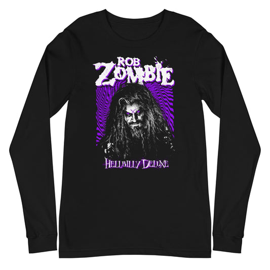 MerchMoment Rob Zombie - Hellbilly Purple Long Sleeve T-Shirt [Apparel]