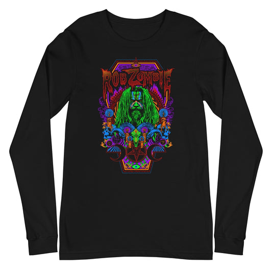 MerchMoment Rob Zombie - Psychedelic Long Sleeve T-Shirt [Apparel]