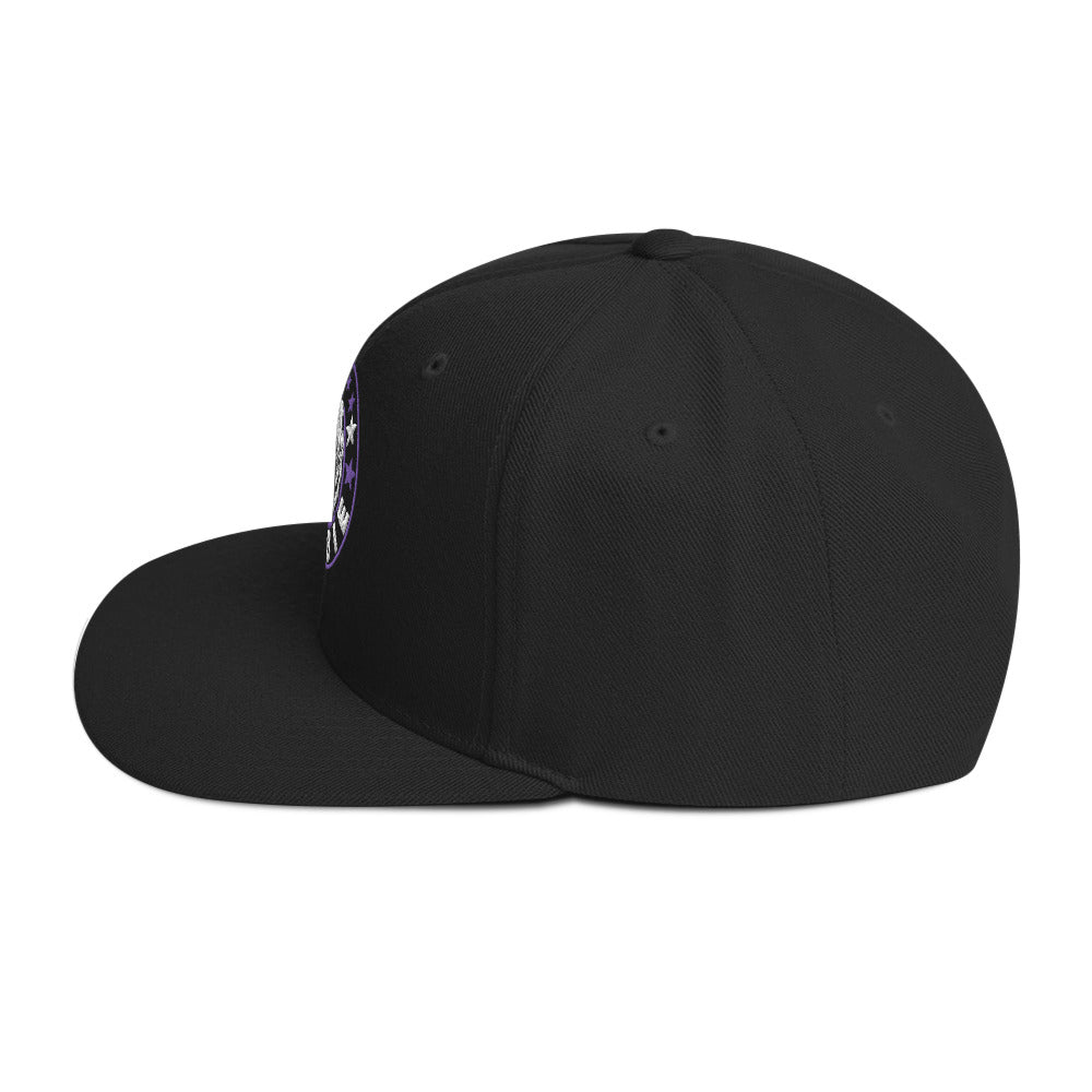 MerchMoment Rob Zombie Staring Black Embroidered Snap Back Hat [Apparel]