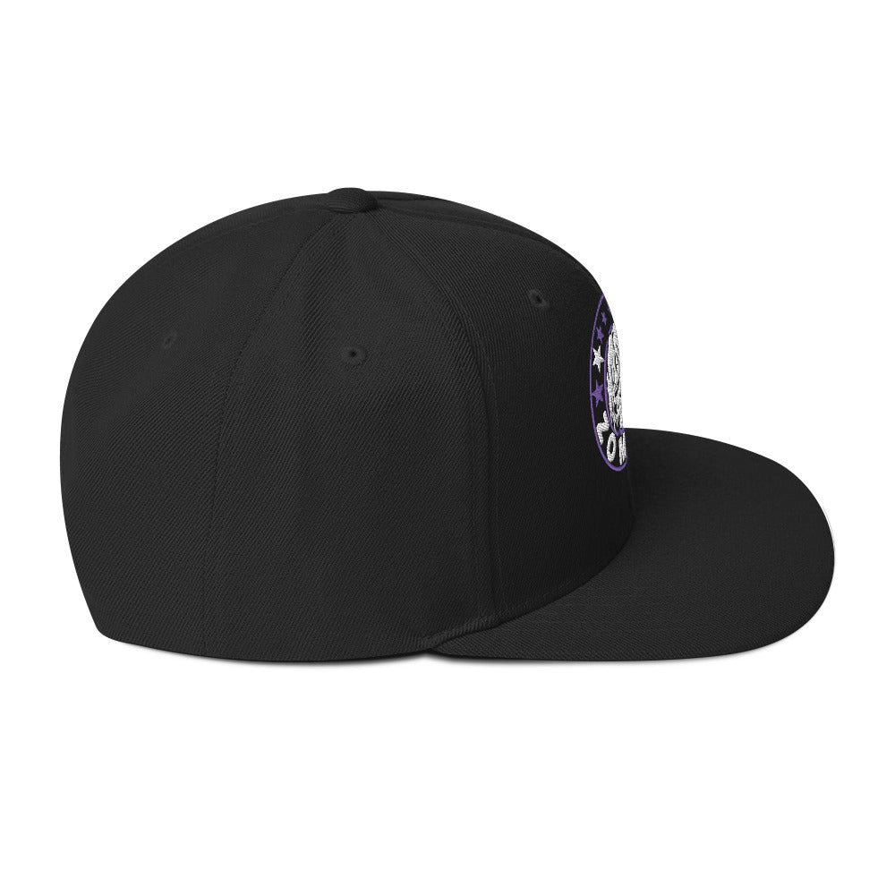 MerchMoment Rob Zombie Staring Black Embroidered Snap Back Hat [Apparel]