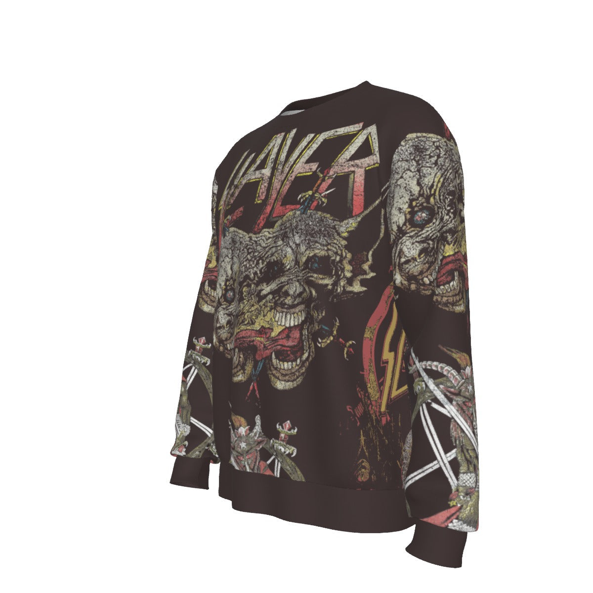 MerchMoment Slayer 666 Ways All Over Print Sweatshirt [Apparel]