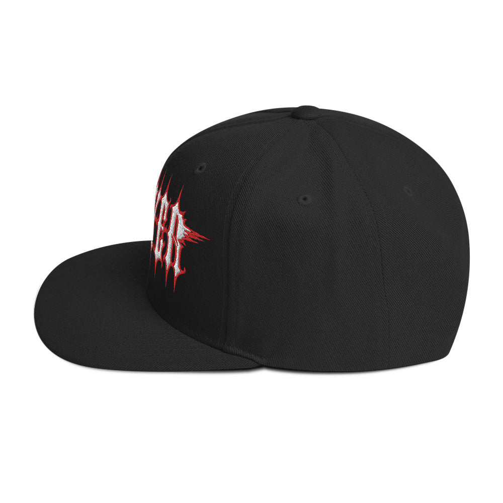 MerchMoment Slayer Electric Logo Embroidered Snapback Hat [Apparel]