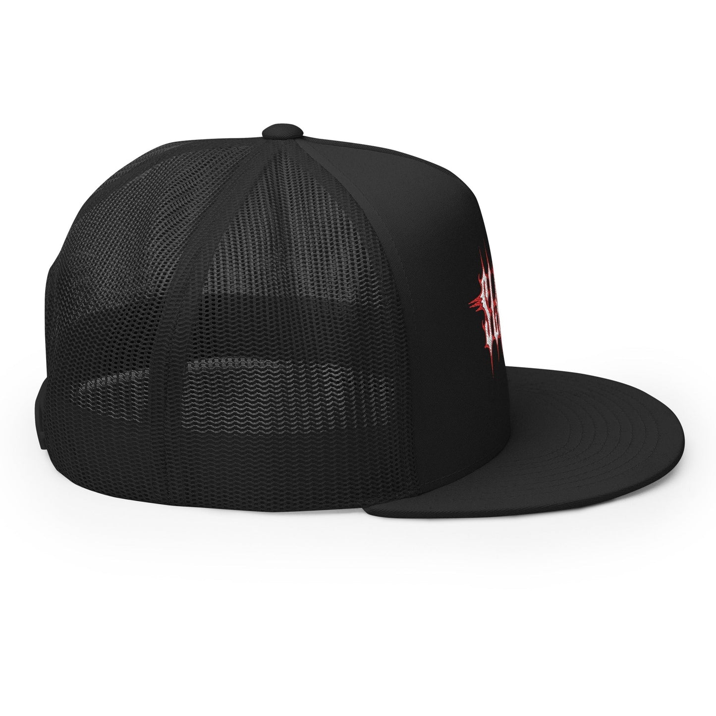 MerchMoment Slayer Electric Logo Embroidered Trucker Hat [Apparel]