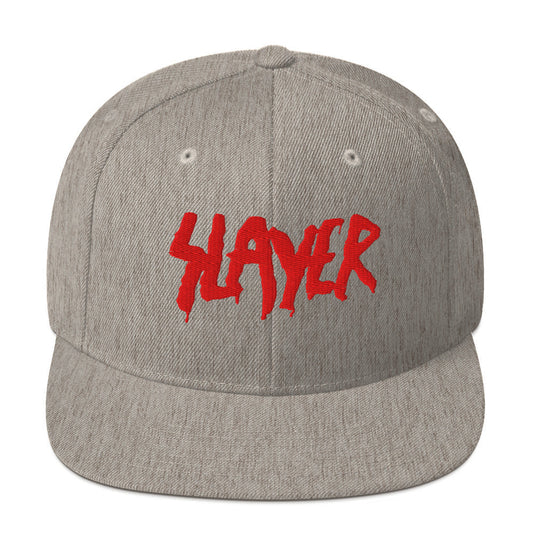 MerchMoment Slayer Logo Embroidered Snapback Hat [Hat]