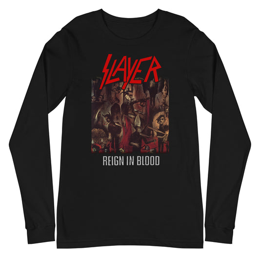 MerchMoment Slayer - Reign in Blood Long Sleeve T-Shirt [Apparel]