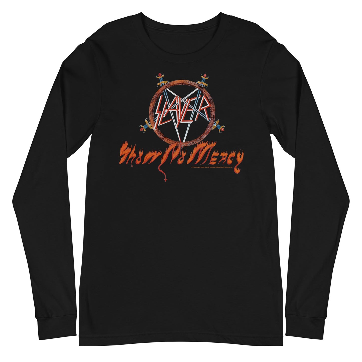 MerchMoment Slayer - Show No Mercy Long Sleeve T-Shirt [Apparel]