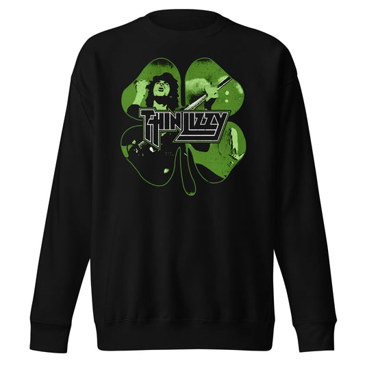 MerchMoment Thin Lizzy - 4 Leaf Icons Sweatshirt [Apparel]
