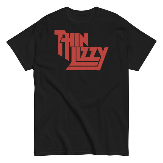 MerchMoment Thin Lizzy - Classic Red Logo T-Shirt [Apparel]