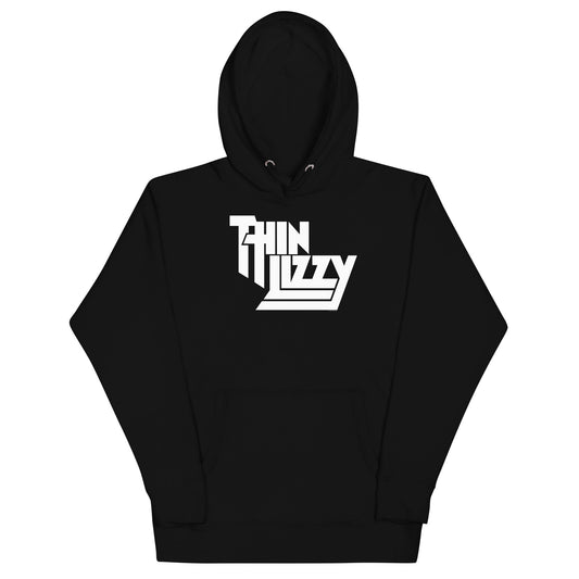 MerchMoment Thin Lizzy - Classic White Logo Hoodie [Apparel]