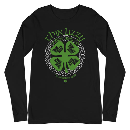 MerchMoment Thin Lizzy - Shamrock Long Sleeve T-Shirt [Apparel]