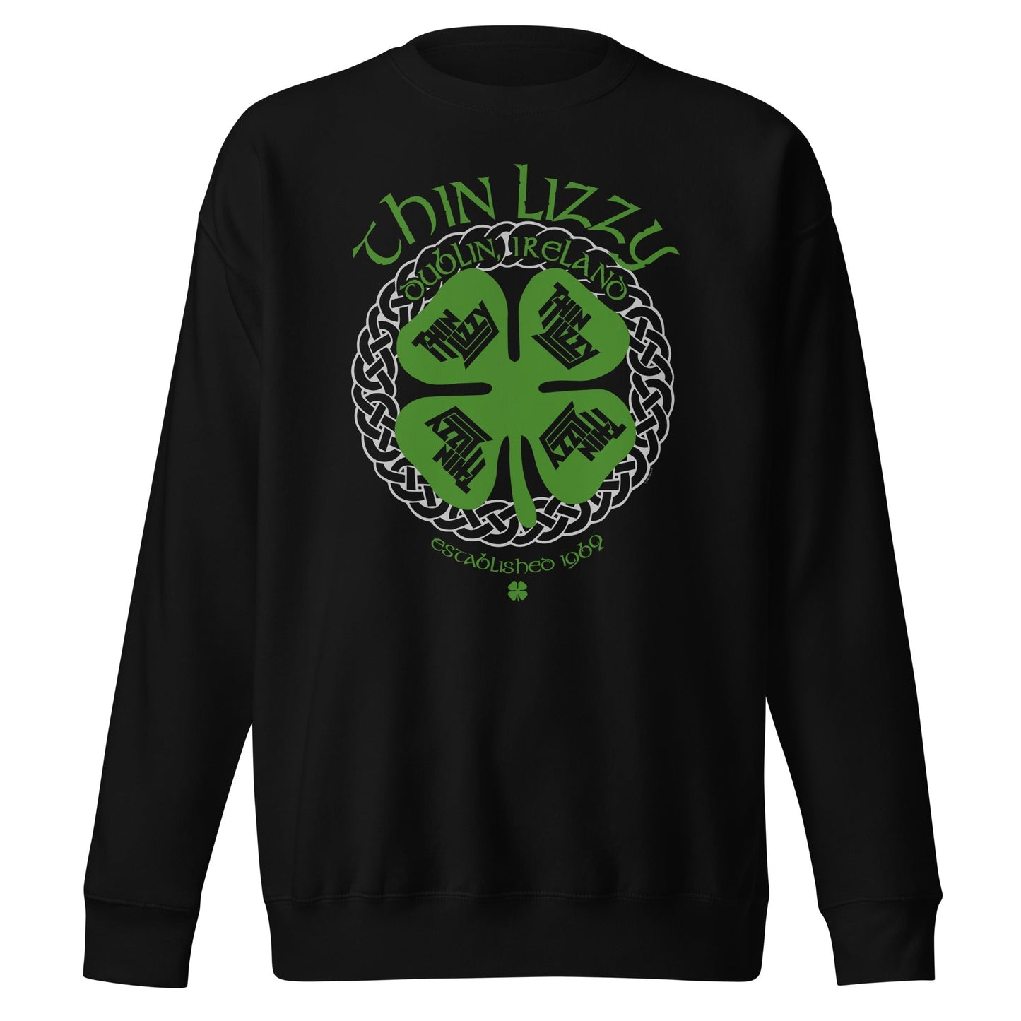 MerchMoment Thin Lizzy - Shamrock Sweatshirt [Apparel]