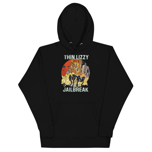 MerchMoment Thin Lizzy - Vintage Jailbreak Hoodie [Apparel]
