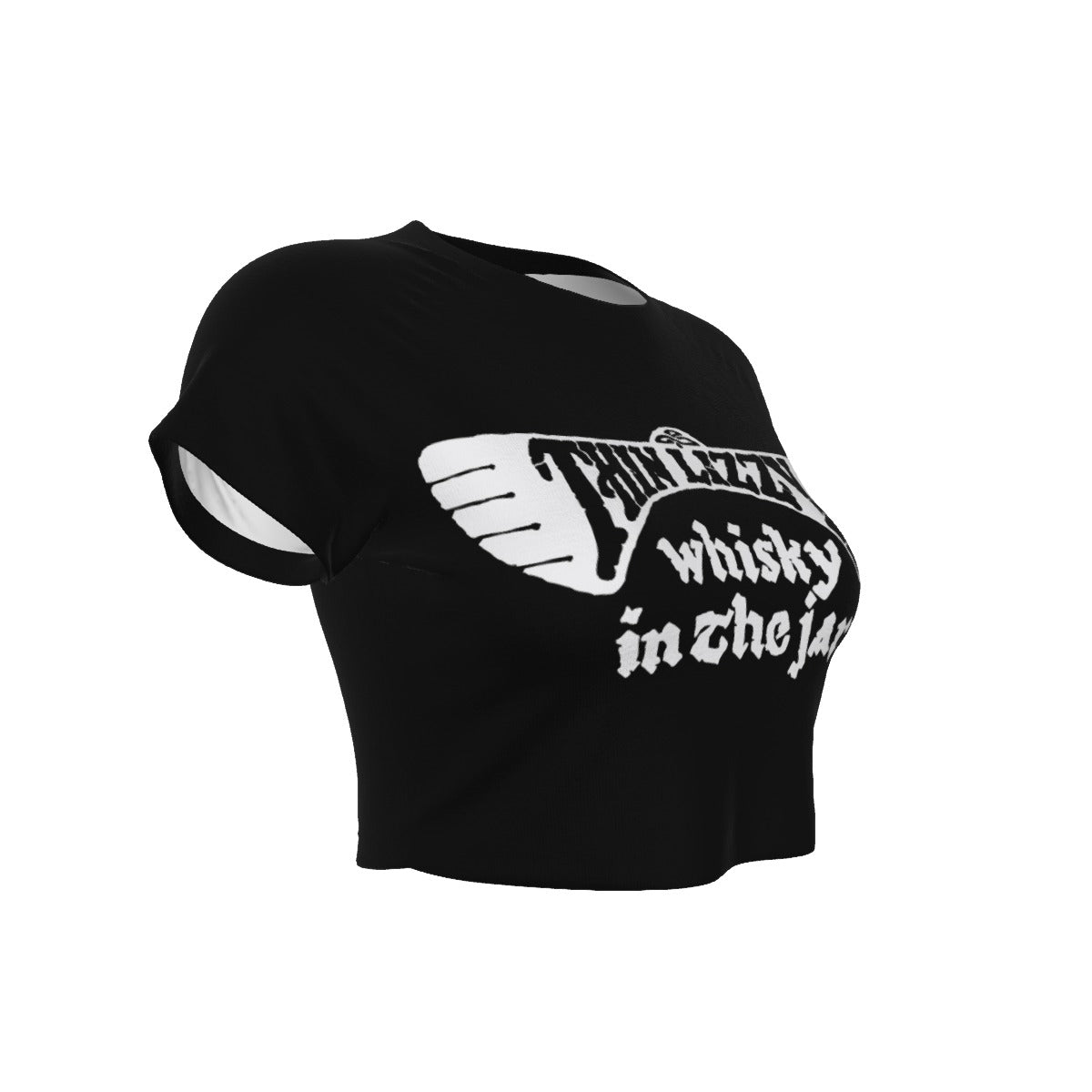 MerchMoment Thin Lizzy Whiskey Women's Crop Top [Apparel]