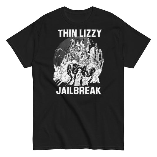 MerchMoment Thin Lizzy - White Jailbreak T-Shirt [Apparel]