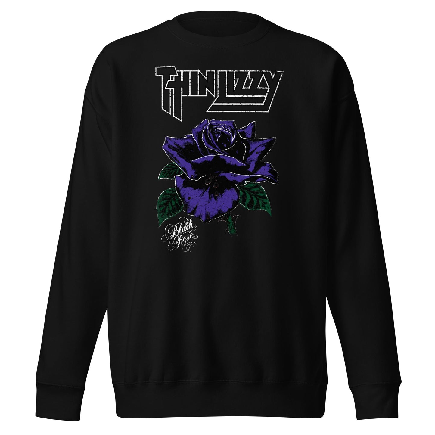 MerchMoment Thin Lizzy - White Outline Sweatshirt [Apparel]