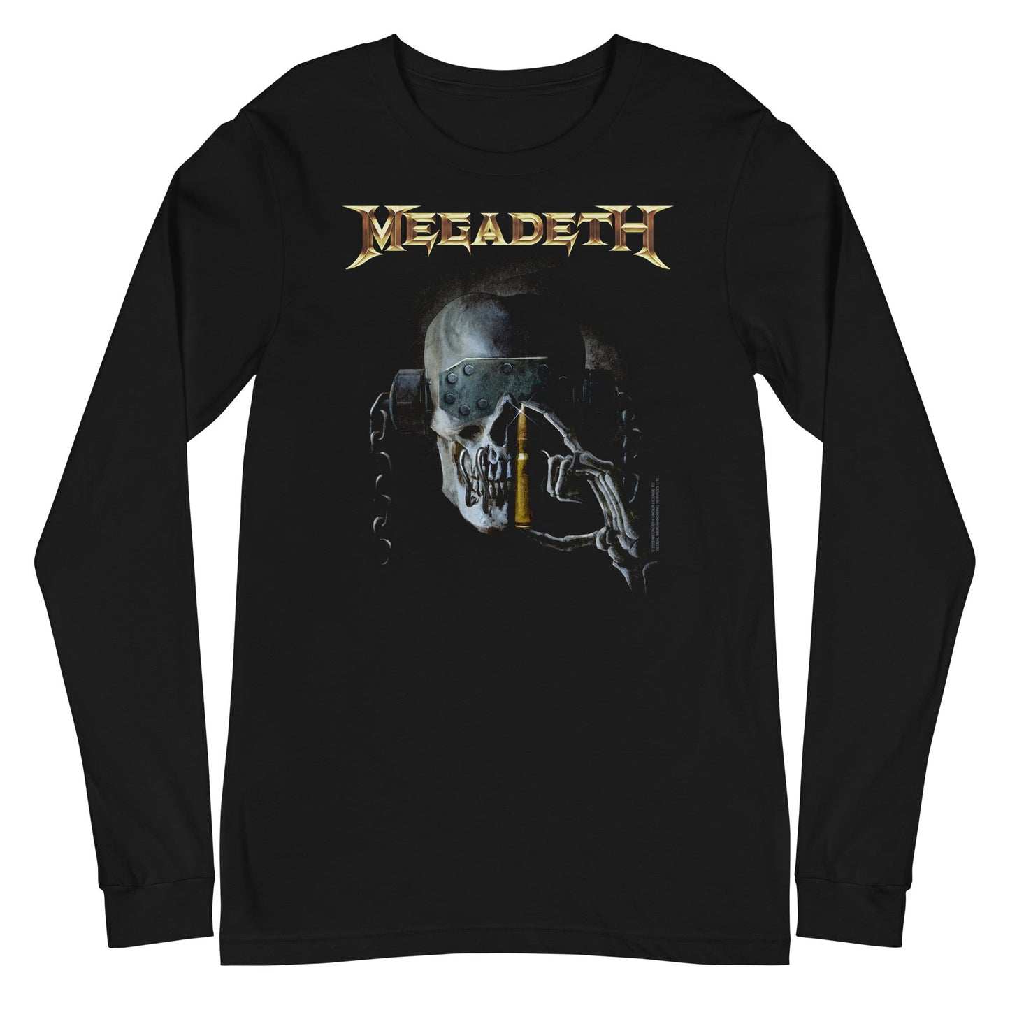 MerchMoment v - One Bullett Left Long Sleeve T-Shirt [Apparel]