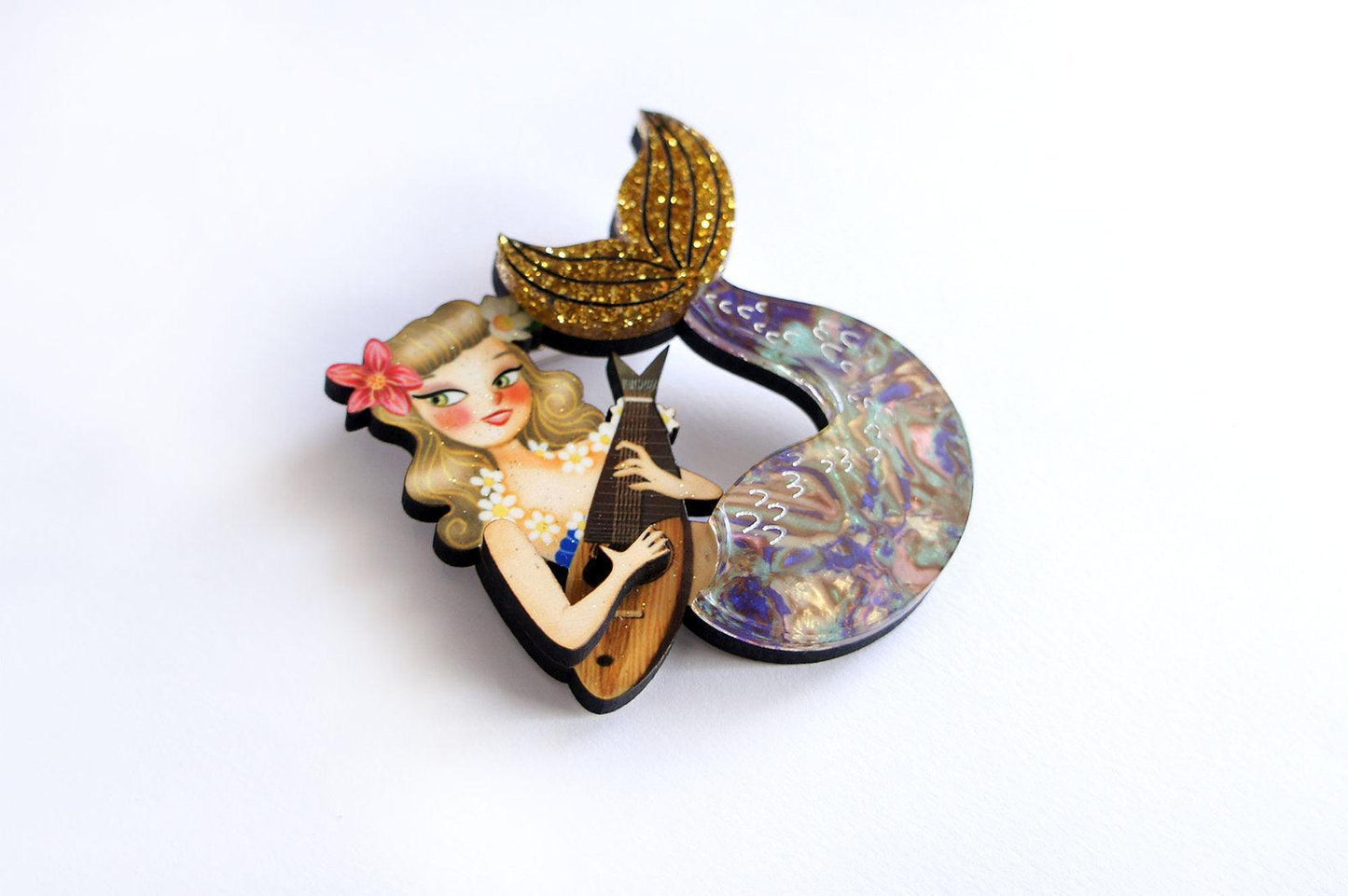 Mermaid Brooch by Laliblue