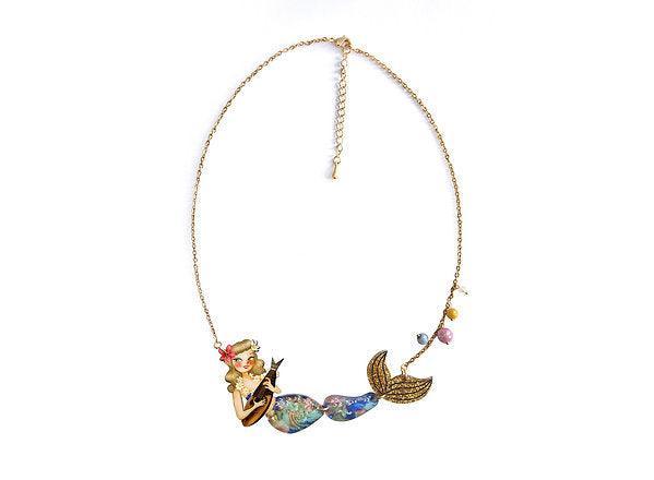 Mermaid Necklace by Laliblue
