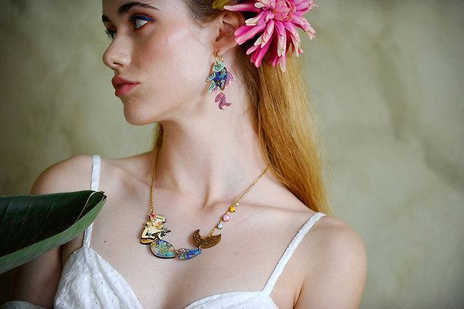 Mermaid Necklace by Laliblue