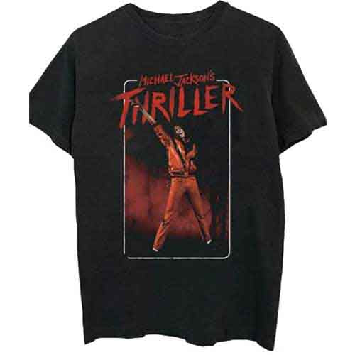 Michael Jackson Thriller White Red Suit [T-Shirt]