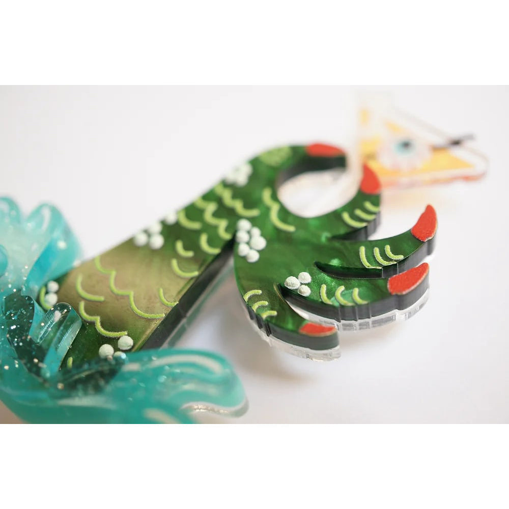 Monster Hand Brooch by Laliblue