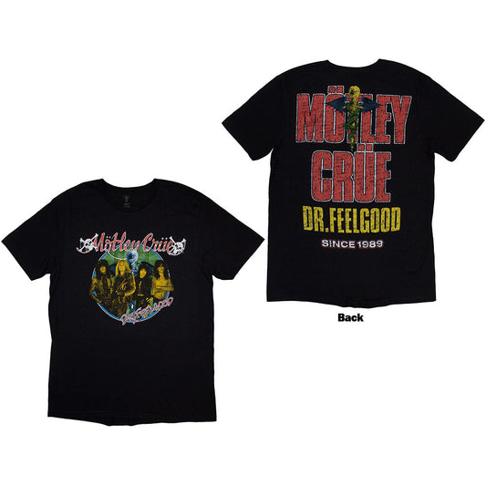 Motley Crue Dr Feelgood Circle Photo [T-Shirt]