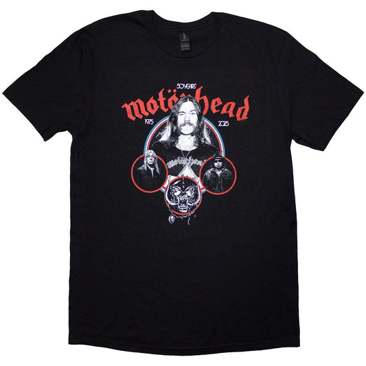 Motörhead 50 Years Band Circles [T-Shirt]