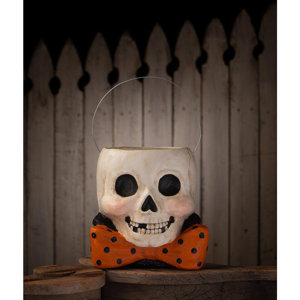 Mr. Albert Skully Bucket by Bethany Lowe Designs