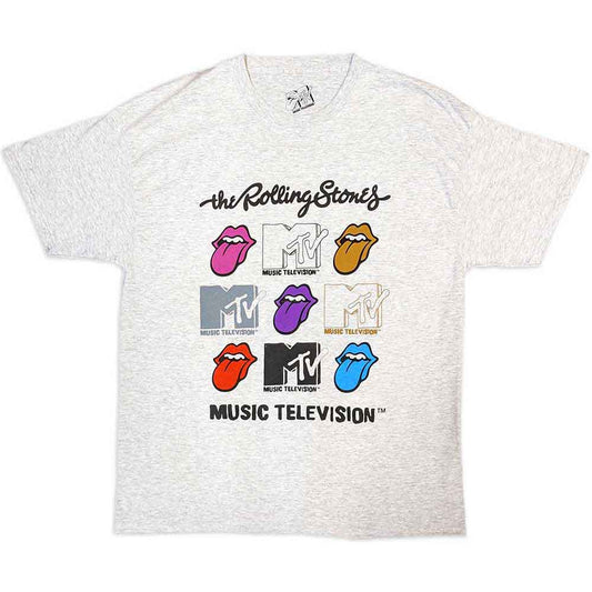 MTV Rolling Stones Logo Grids [T-Shirt]