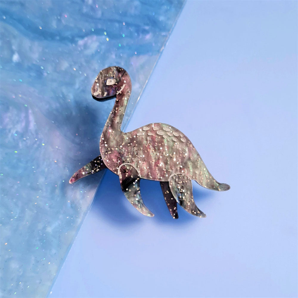 Nessie Pin Brooch by Cherryloco