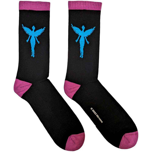 Nirvana In Utero Blue Angel [Socks]