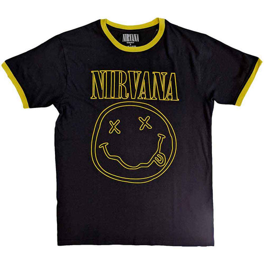 Nirvana Outline Happy Face
