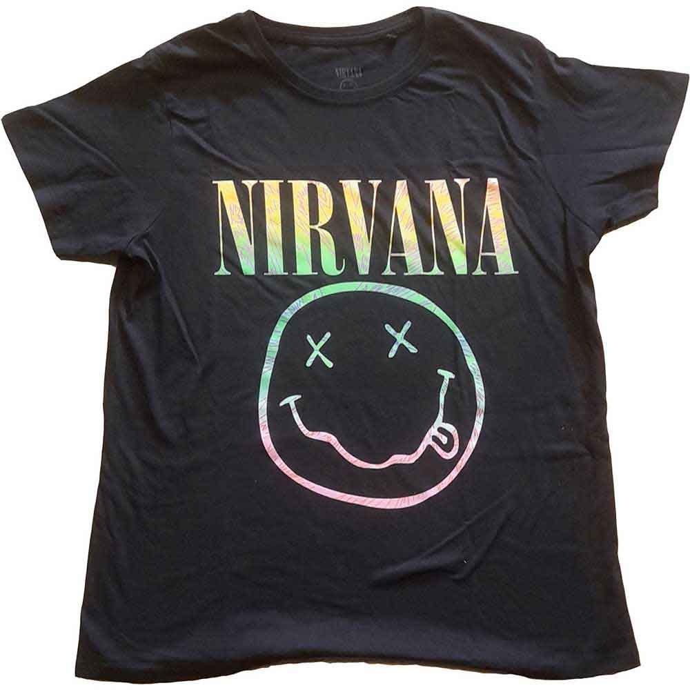 Nirvana Sorbet Ray Happy Face [T-Shirt]