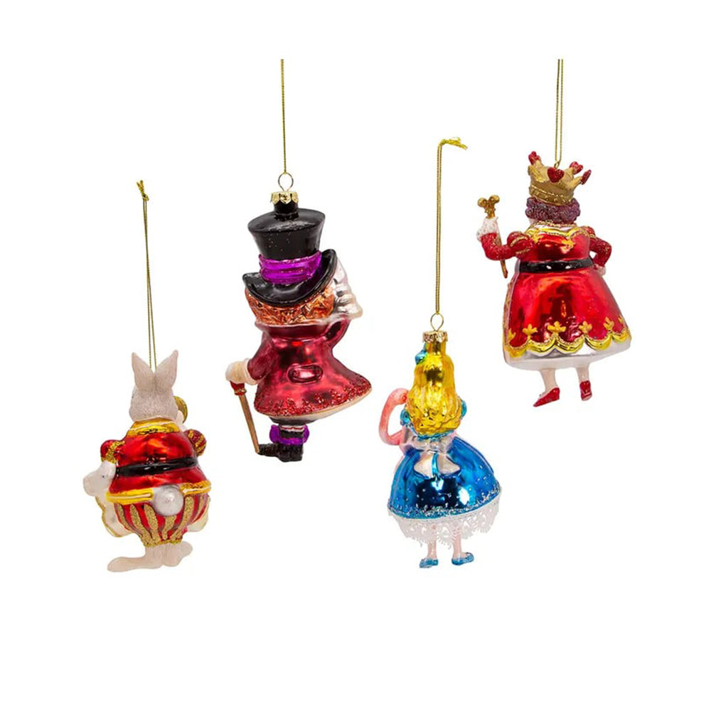 Noble Gems™ Glass Wonderland Ornament Set, 4-Piece Box by Kurt Adler