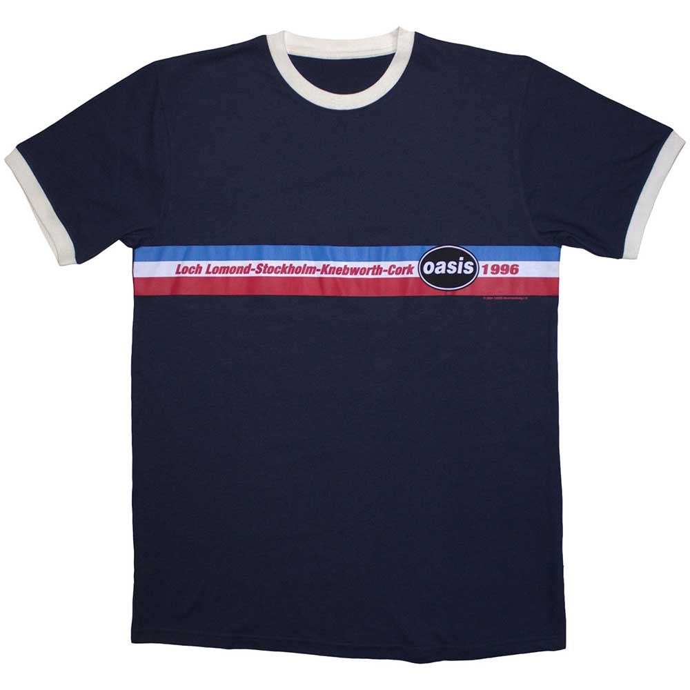 Oasis 1996 Tour Horizontal Stripes