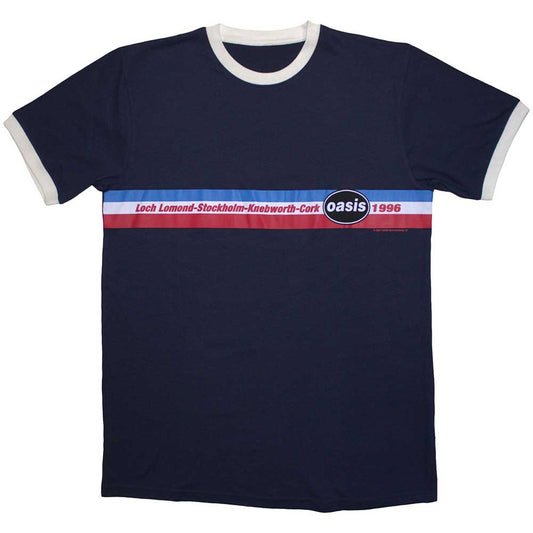 Oasis 1996 Tour Horizontal Stripes