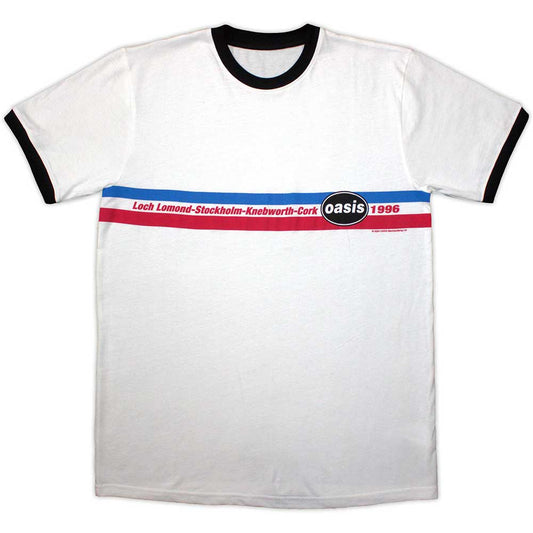 Oasis 1996 Tour Horizontal Stripes