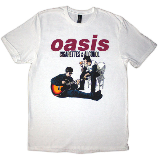 Oasis Cigarettes & Alcohol Illustration [T-Shirt]