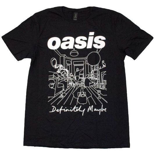 Oasis Definitely Maybe Line Drawing [T-Shirt]