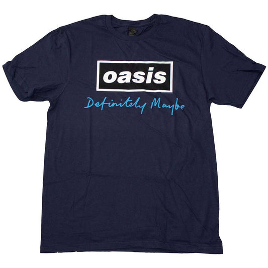 Oasis Definitely Maybe Text Logo [T-Shirt]