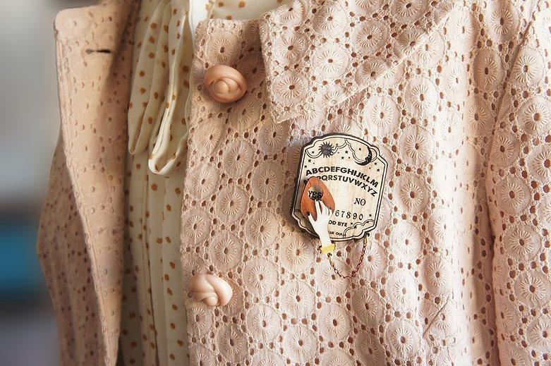 Ouija Board  Brooch by Laliblue