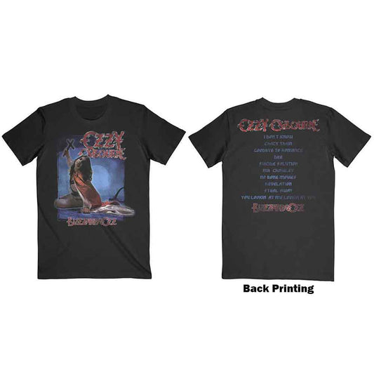 Ozzy Osbourne Blizzard of Ozz Track list [T-Shirt]