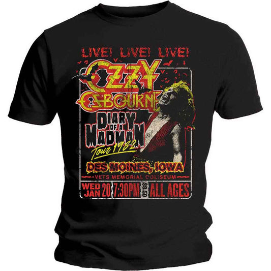 Ozzy Osbourne Diary of a Madman Tour [T-Shirt]