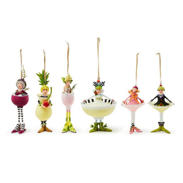 Patience Brewster Mini COSMOPOLITAN Cocktail Ornament