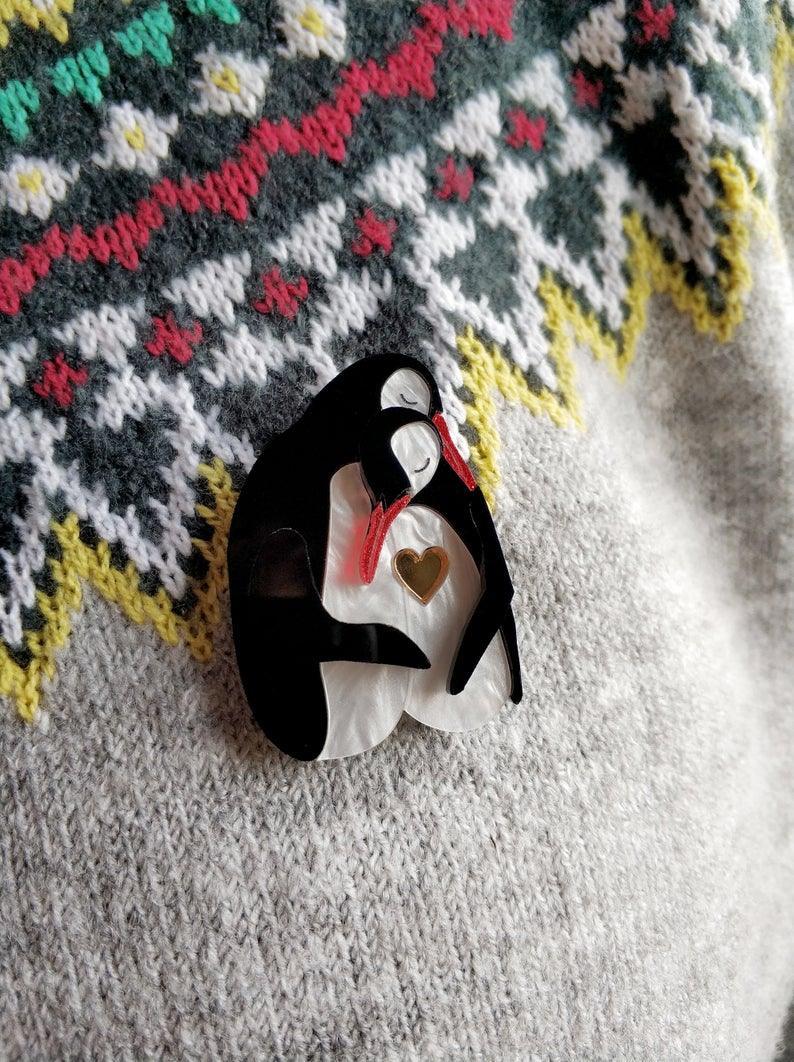 Penguin Couple by Laliblue