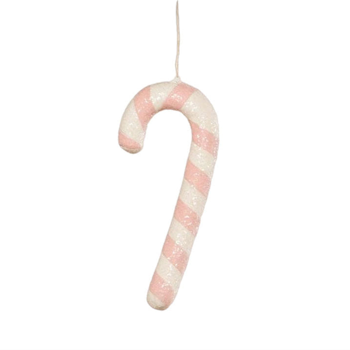 Pink Candy Cane Ornament by Bethany Lowe Designs