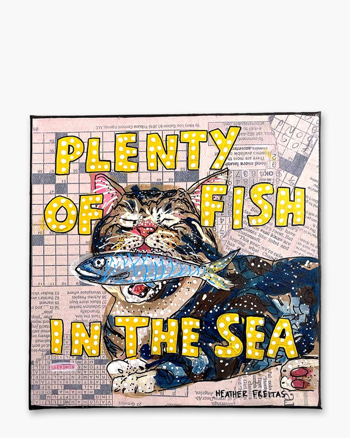 Plenty Of Fish In The Sea - Catfish Edition ( Original Painting )