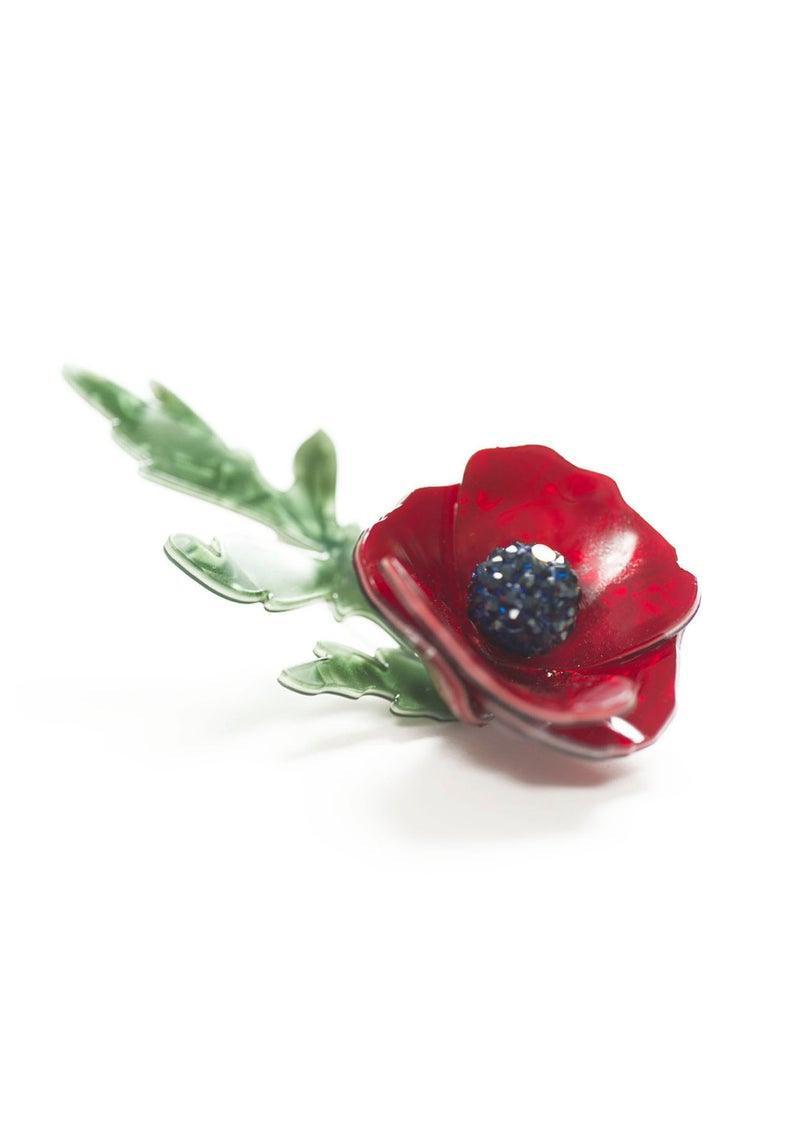 Poppy Brooch by Laliblue
