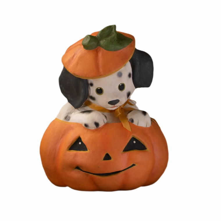 Poppy Puppy in Pumpkin by Bethany Lowe Designs