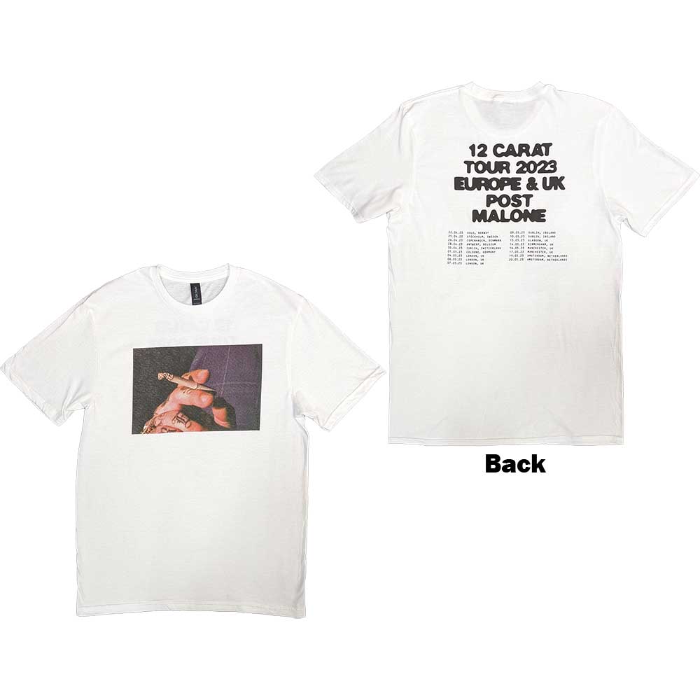 Post Malone Burn It Down 2023 Tour Dates [T-Shirt]